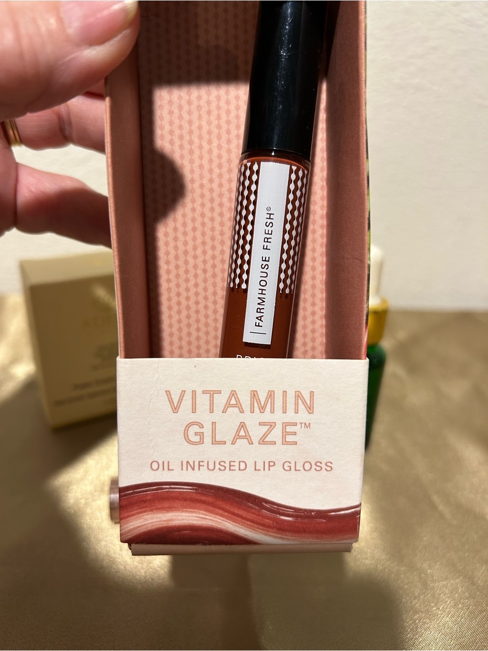 Power Couple Nail Care Duo - Cream Lip Gloss and Rose Glow Highlighter - Picture 6 of 13